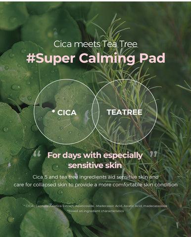 DERMALOGY CALMING CICA TREE PAD 150ML (90 PADS) - Image 6
