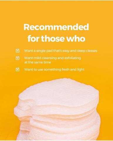 DERMALOGY CARROT DEEP CLEAR OIL PAD 150ML (60 PADS) - Image 6