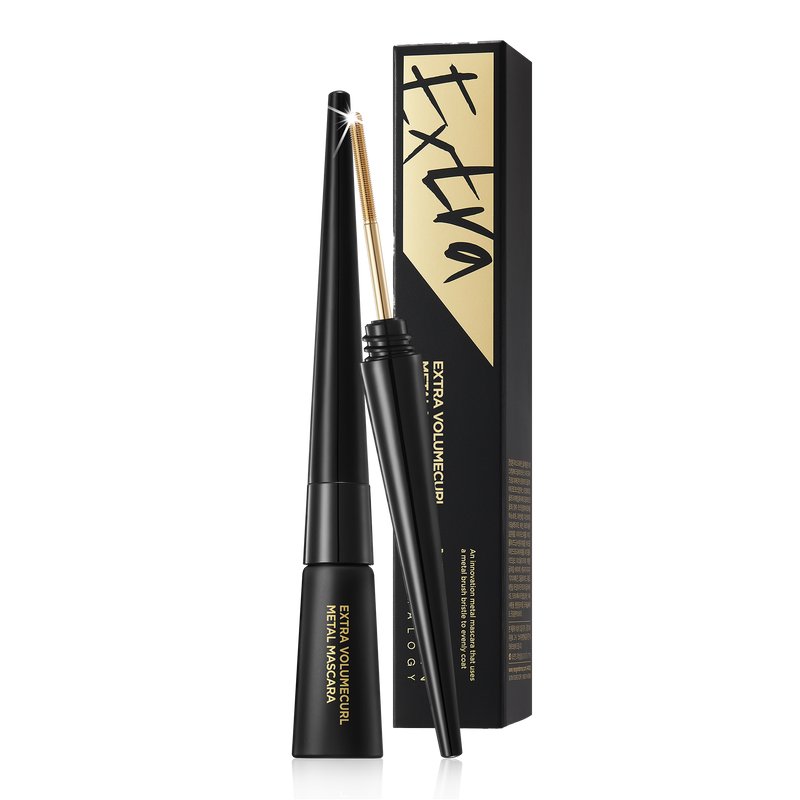 DERMALOGY EXTRA VOLUME CURL METAL MASCARA - BLACK - Image 2