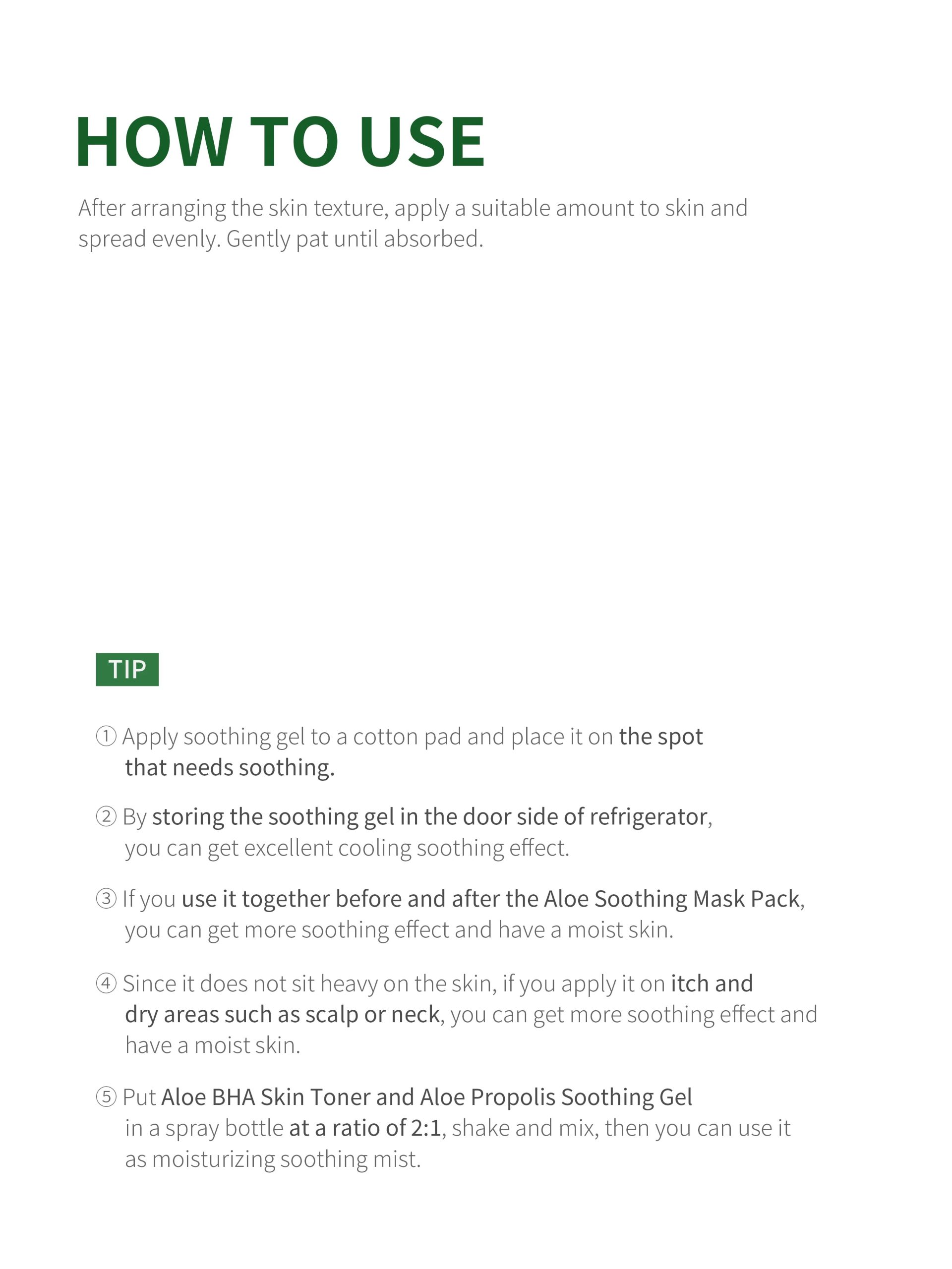 Aloe Propolis Soothing Gel 100ml - Image 10