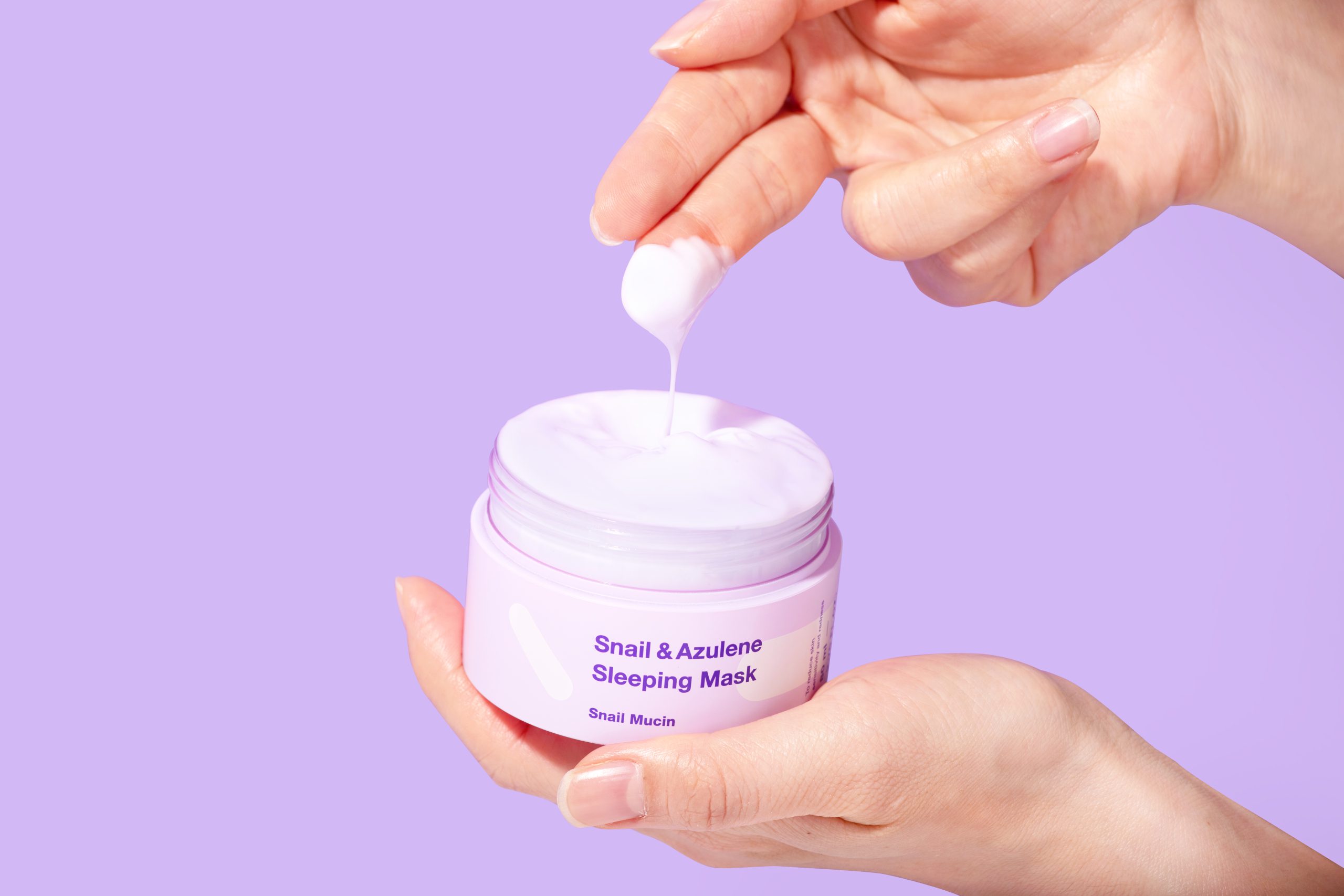 Snail & Azulene Sleeping Mask - 80ml - Image 2