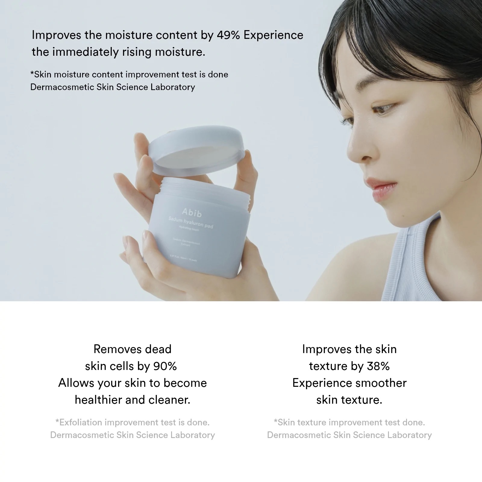 Sedum hyaluron pad Hydrating touch - 165ml. 75 pads - Image 7