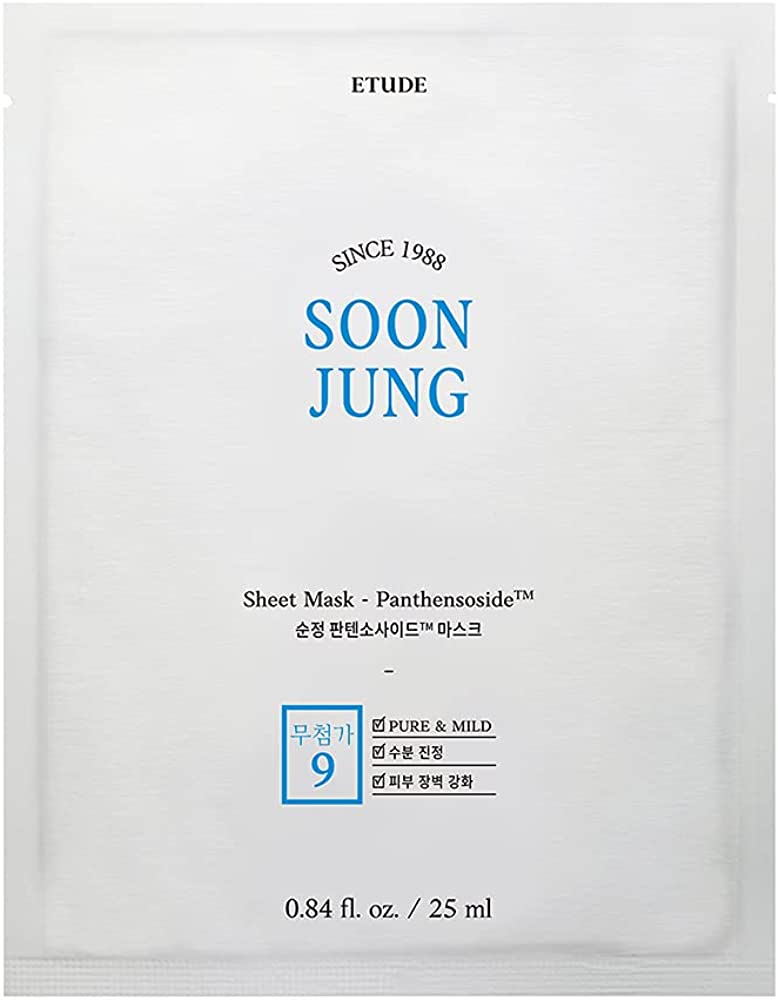 SoonJung Mask Panthensoside 10 sheets