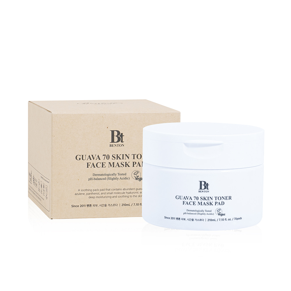 Guava 70 Skin Toner Face Mask Pad 210ml / 70pcs - Image 2