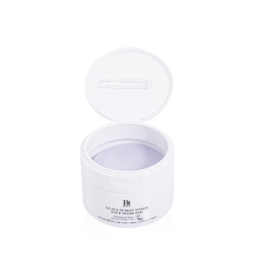 Guava 70 Skin Toner Face Mask Pad 210ml / 70pcs - Image 3