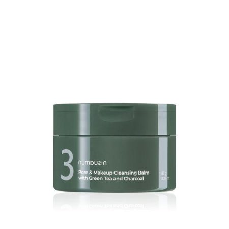 No.3 Pore & Makeup Cleansing Balm With Green Tea And Charcoal 85g