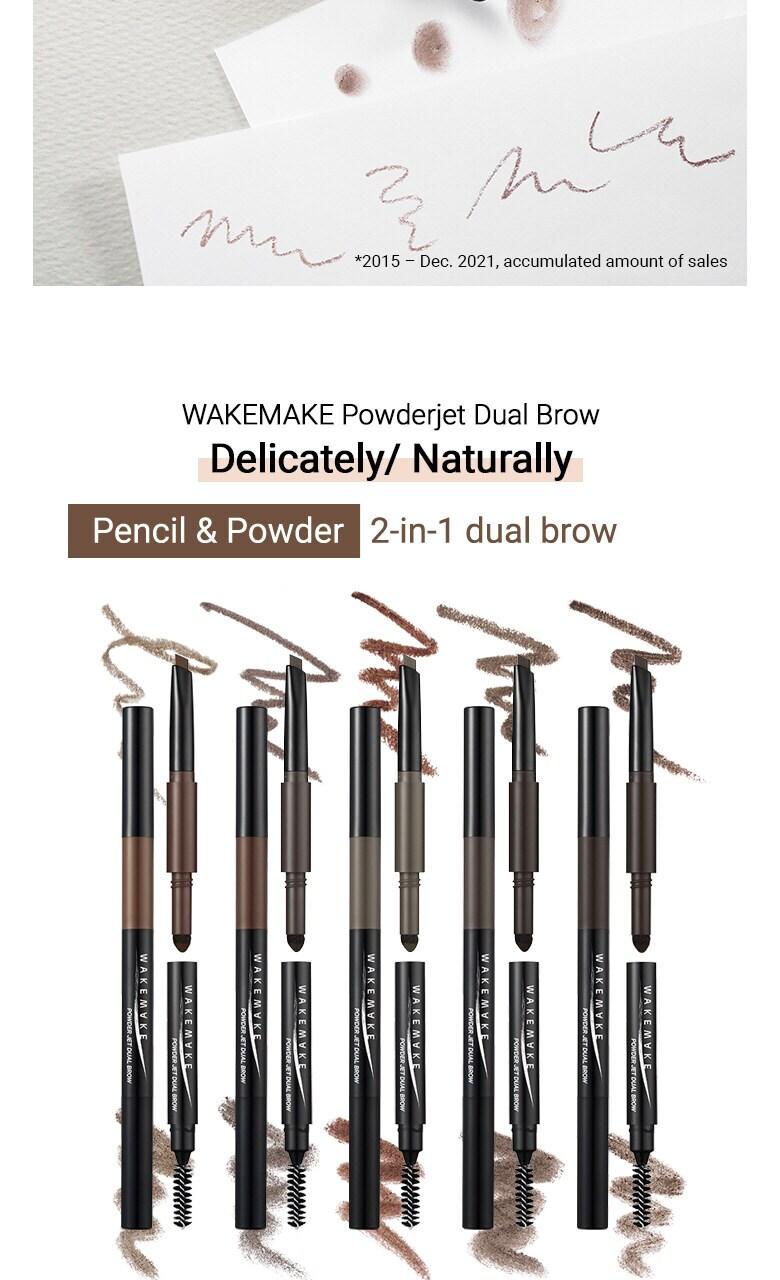 Powder Jet Dual Brow 0.75g - #09 Gray Brown - Image 3
