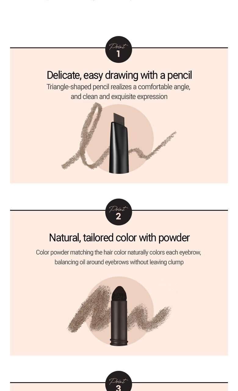 Powder Jet Dual Brow 0.75g - #09 Gray Brown - Image 4