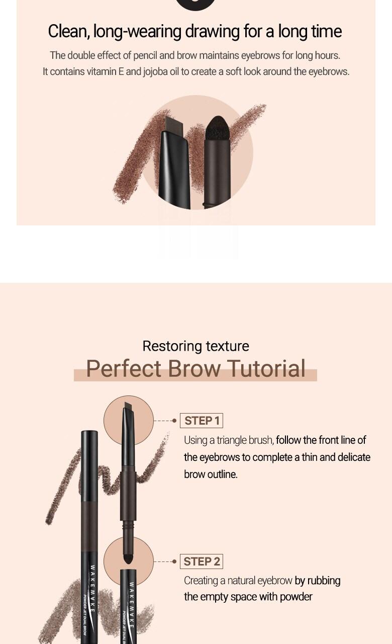 Powder Jet Dual Brow 0.75g - #08 Ash Brown - Image 5