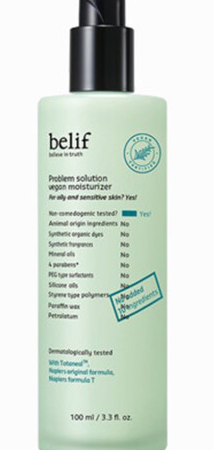Problem solution vegan moisturizer 100ml