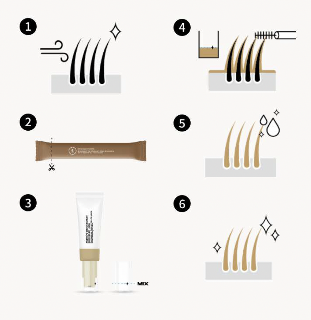 Brow Bleach 50g - Image 4