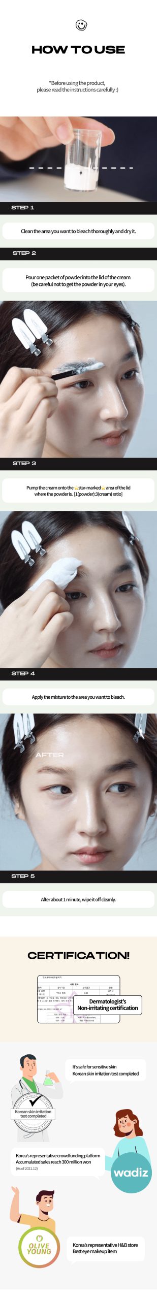 Brow Bleach 50g - Image 17