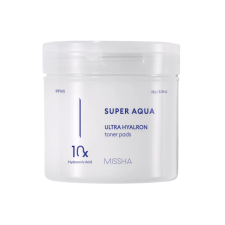 Super Aqua Ultra Hyalron Toner Pads 180g/ 90pcs