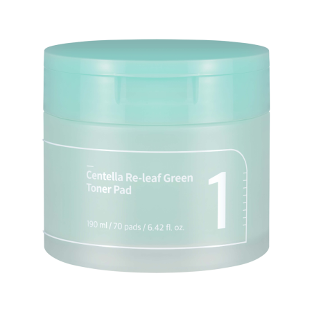 No.1 Centella Re-Leaf Green Toner Pad 70Pads 190ml