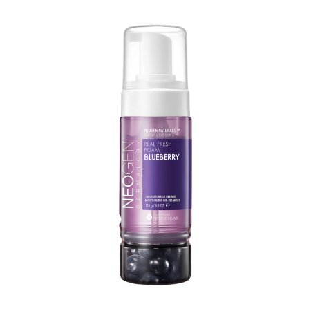 DERMALOGY REAL FRESH FOAM CLEANSER BLUEBERRY 160G