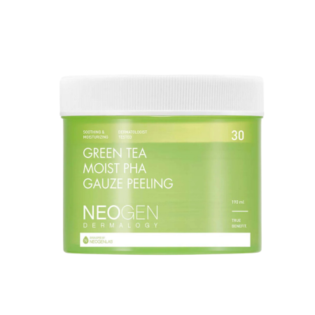 Green tea moist PHA Gauze peeling 30Pad