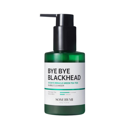 BYE BYE BLACKHEAD 30 DAYS MIRACLE GREEN TEA TOX BUBBLE CLEANSER 120g