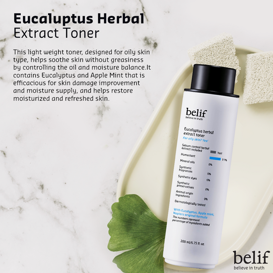 Eucalyptus herbal extract toner 200 ml - Image 4