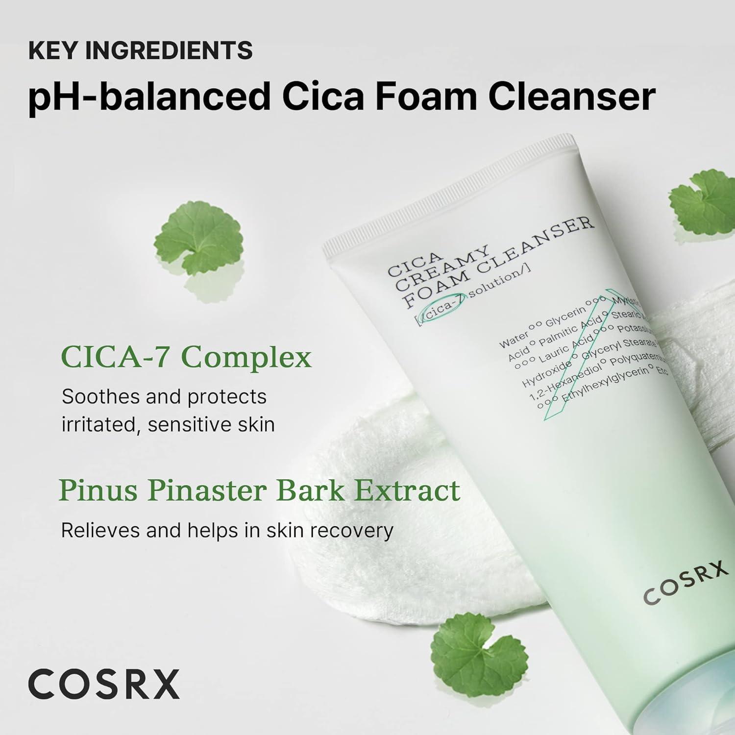 Pure Fit Cica Creamy Foam Cleanser 150ml - Image 7