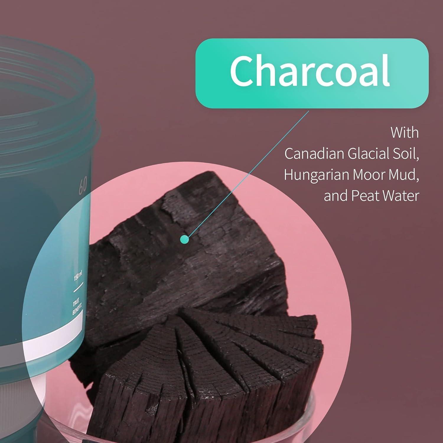 DERMALOGY REAL CHARCOAL PAD 150ML (60 PADS) - Image 6