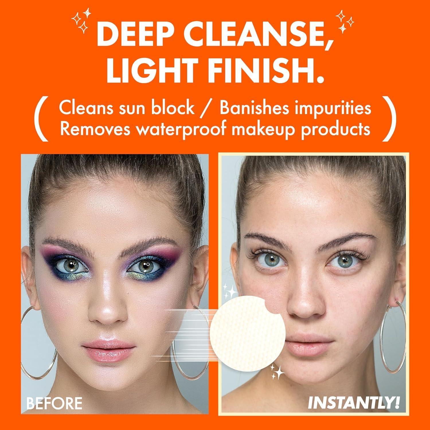 DERMALOGY CARROT DEEP CLEAR OIL PAD 150ML (60 PADS) - Image 8