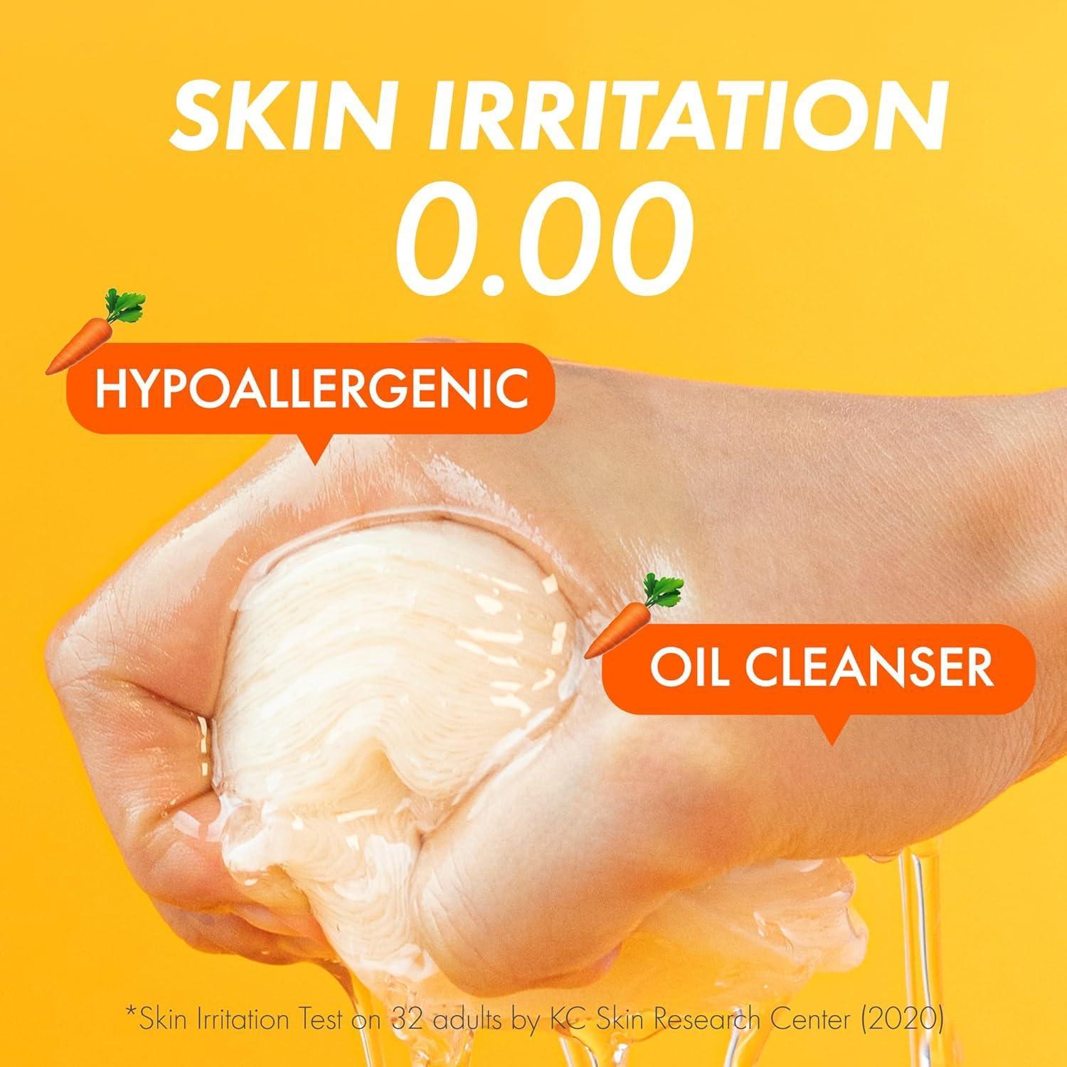 DERMALOGY CARROT DEEP CLEAR OIL PAD 150ML (60 PADS) - Image 9