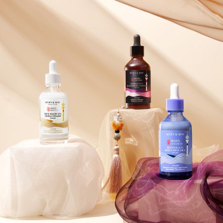 Idebenone+Blackberry Complex Serum_80ml+[Mary&May] Rice niacin 10% Triple Vitamin Serum 80ml+[Mary&May] Retinol 0.1% Bakuchiol Cica Serum 80ml