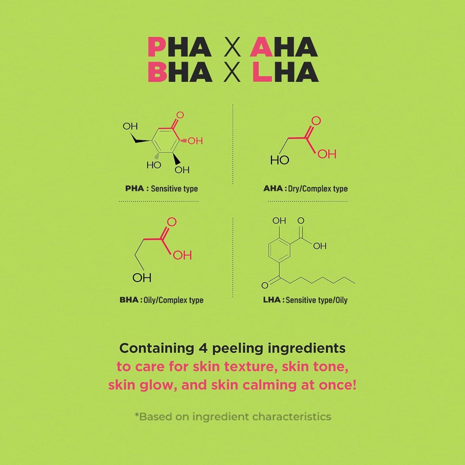 Green tea moist PHA Gauze peeling 30Pad - Image 5