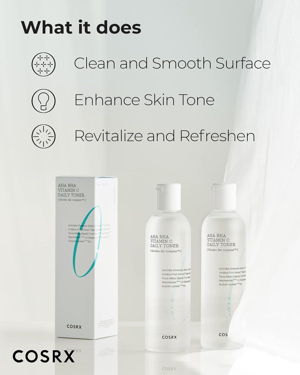 Refresh AHA BHA Vitamin C Daily Toner 280ml - Image 7