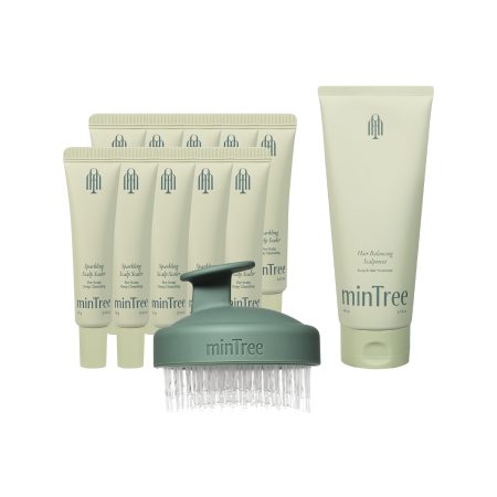 Sparkling Scalp Scaler 15g*5ea 2set + Hair Balancing Scalpment 200ml + Scalp Purify Massager 80g