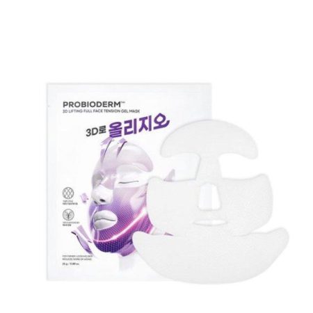 Probioderm 3D Lifting Full Face Tension Gel Mask Sheet 3ea