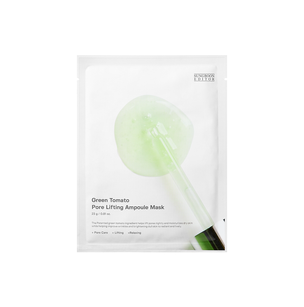 Green Tomato Pore Lifting Ampoule Mask 23g*10pcs
