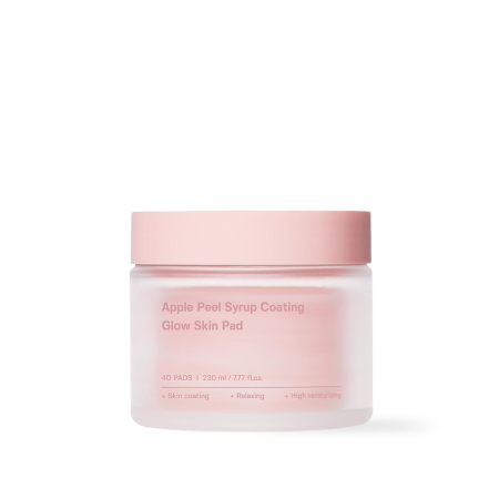 Apple Peel Syrup Coating Glow Skin Pad 40 Sheets 230ml
