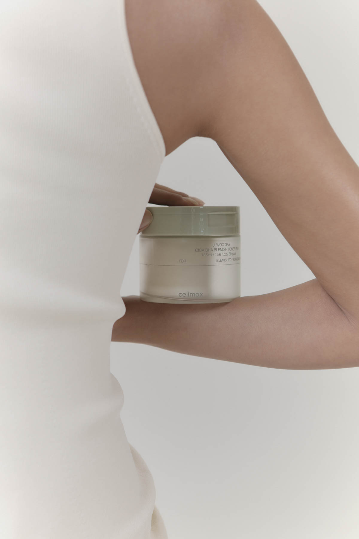 Ji Woo Gae Cica BHA Blemish Toner Pad 60pad - Image 4