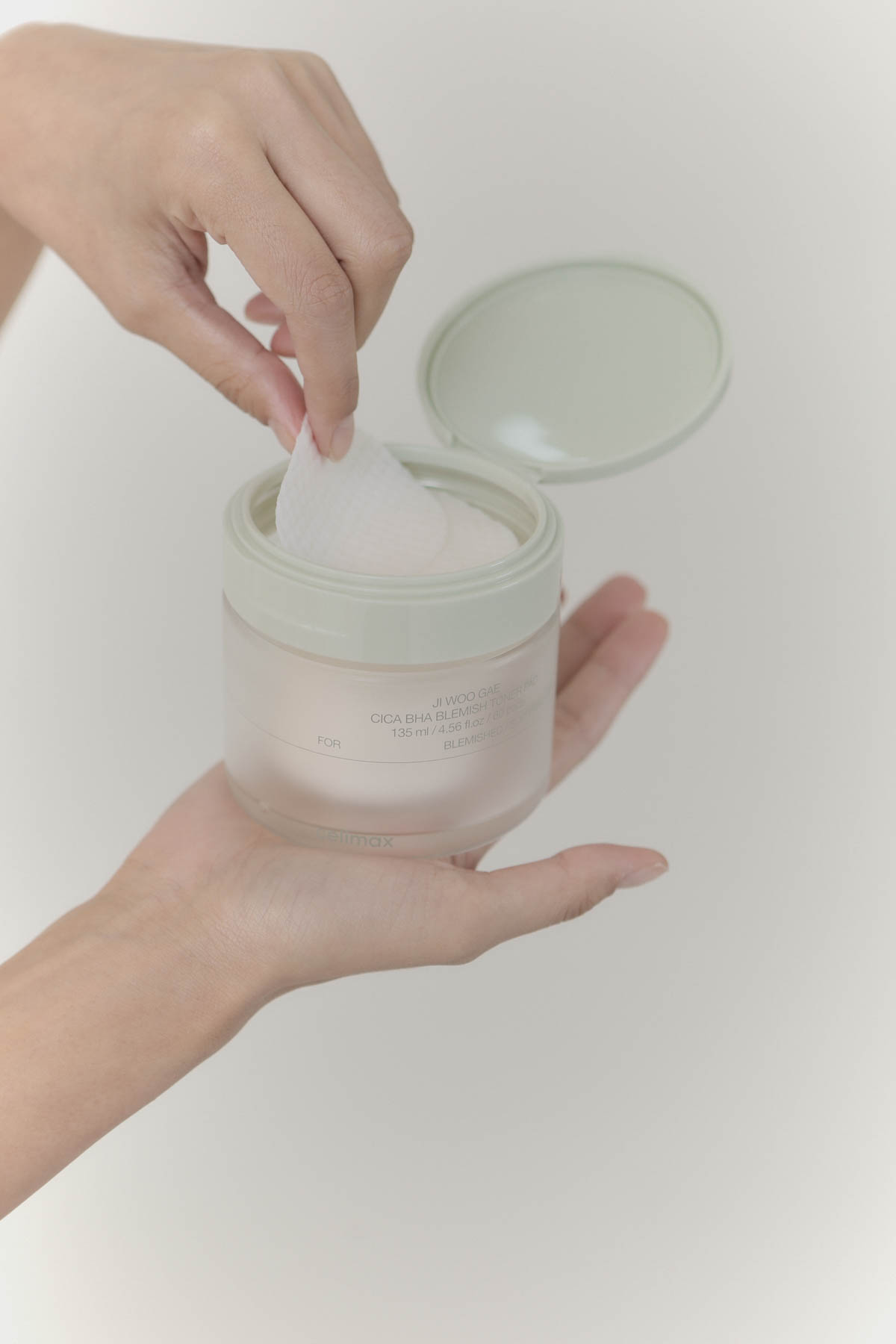 Ji Woo Gae Cica BHA Blemish Toner Pad 60pad - Image 9