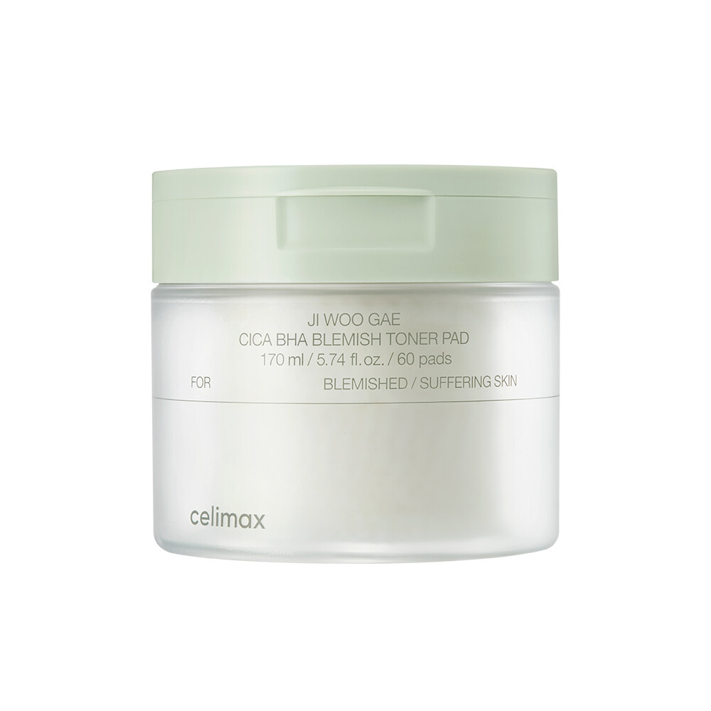 Ji Woo Gae Cica BHA Blemish Toner Pad 60pad - Image 2
