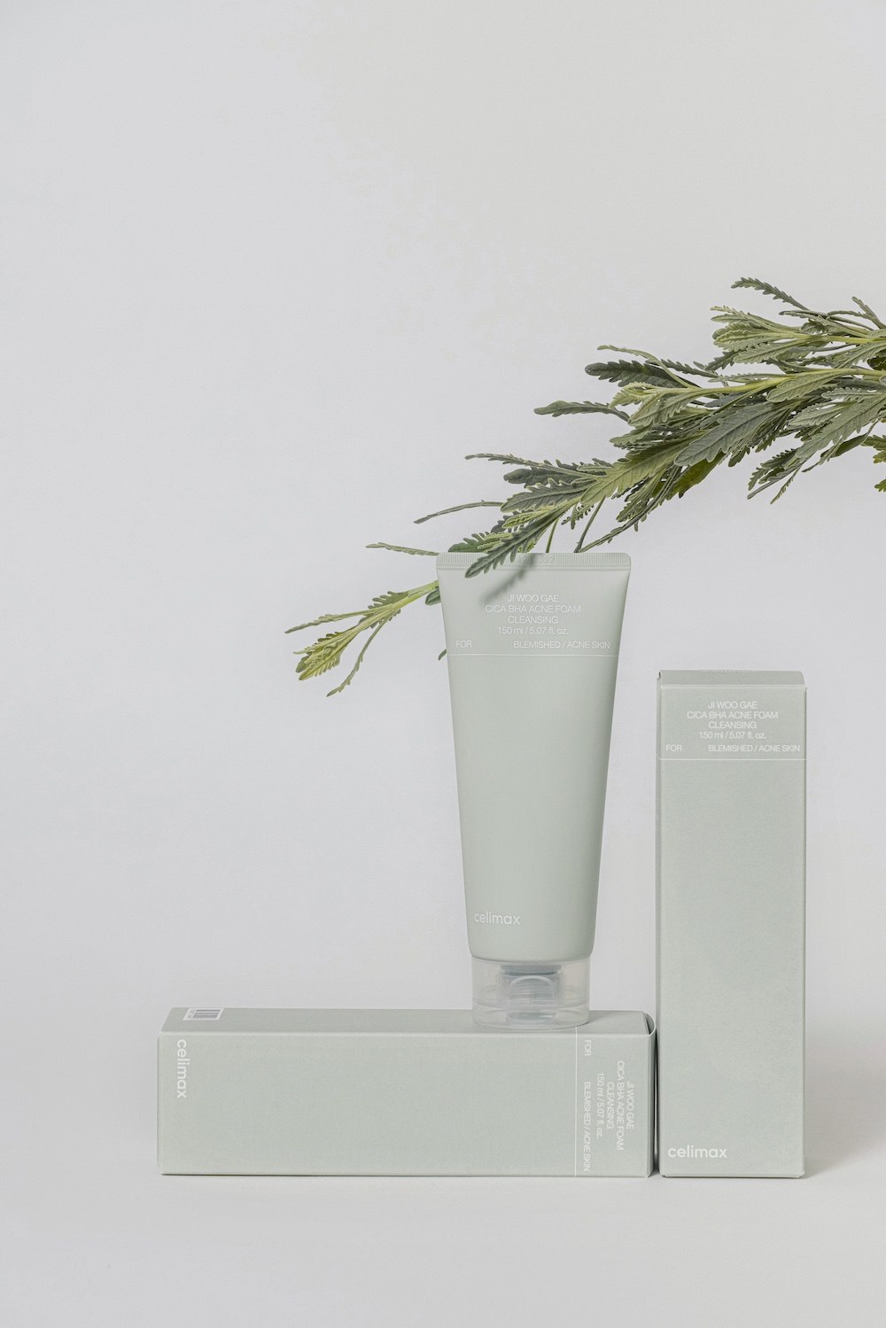 Ji Woo Gae Cica BHA Acne Foam Cleansing 150ml - Image 3