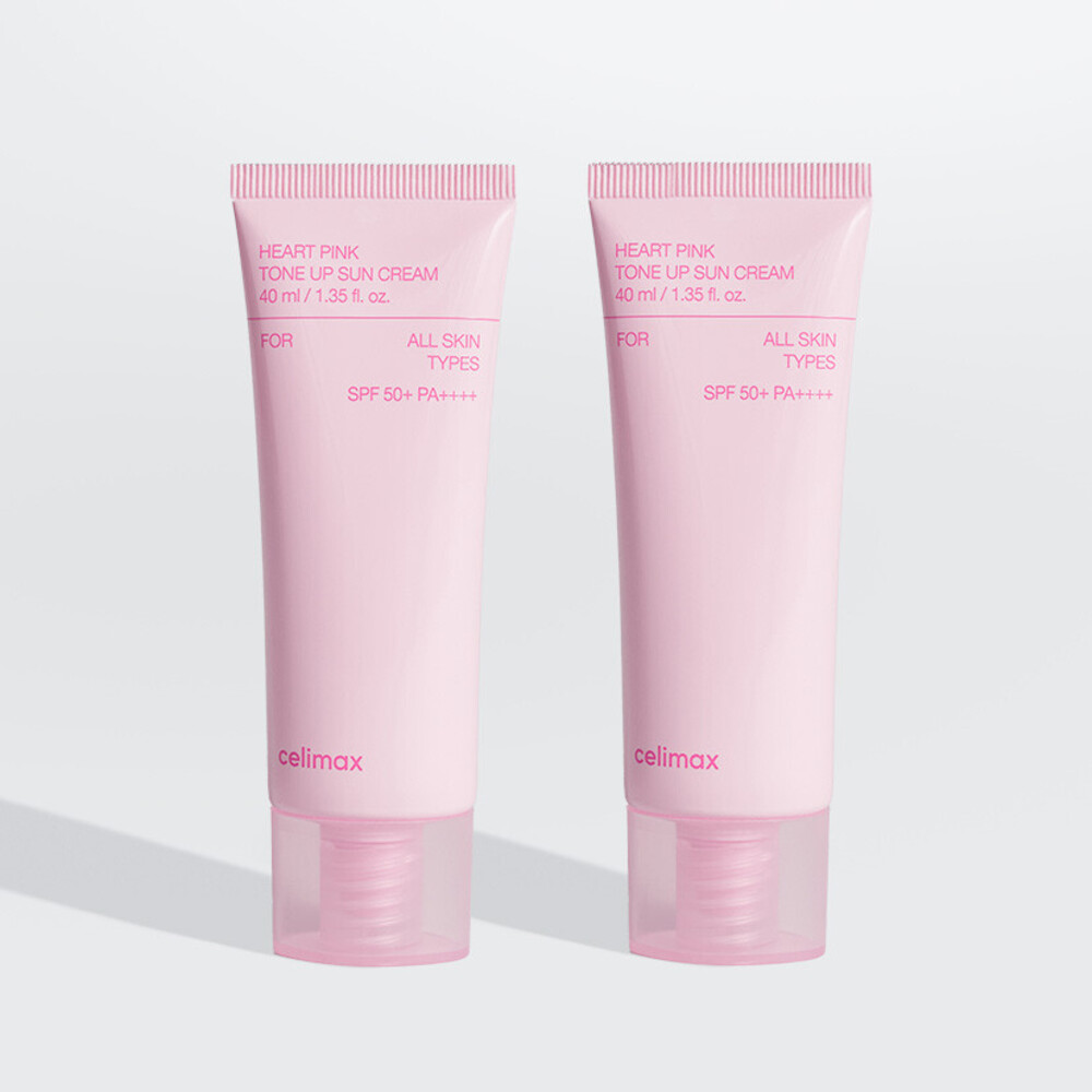 HEART PINK TONE UP SUN CREAM 40ml - Image 3