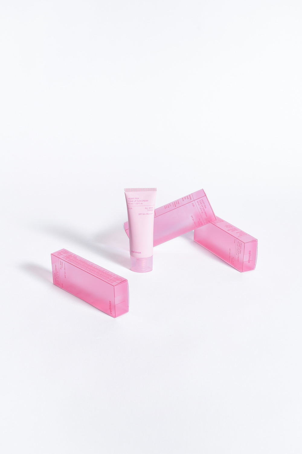 HEART PINK TONE UP SUN CREAM 40ml - Image 6