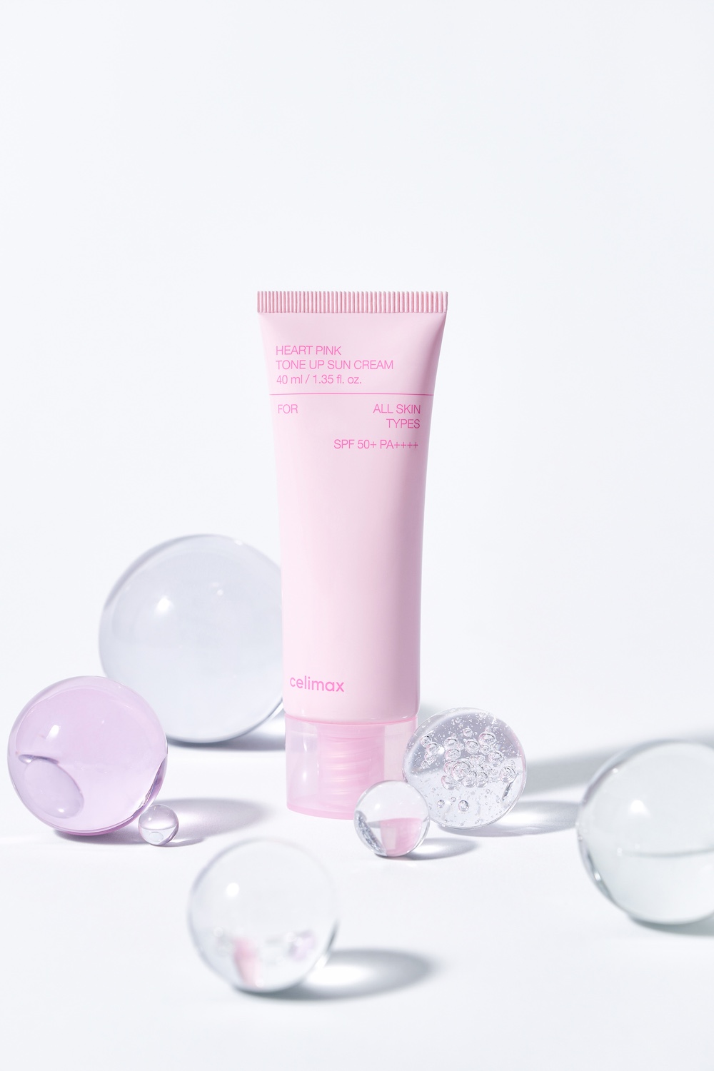 HEART PINK TONE UP SUN CREAM 40ml - Image 21