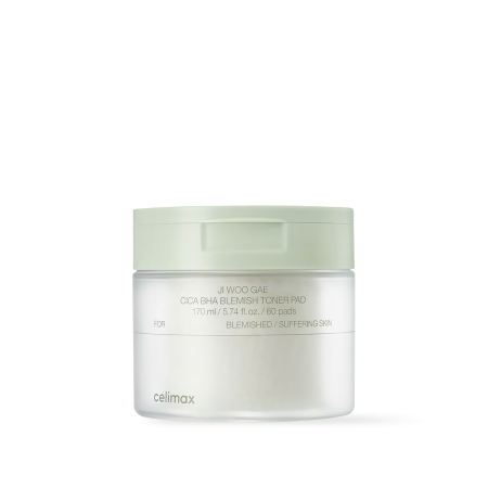 Ji Woo Gae Cica BHA Blemish Toner Pad 60pad