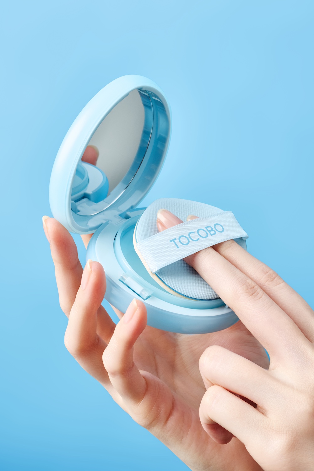 Blur Finish Sun Cushion 01 COTTON BLUE 13g - Image 8