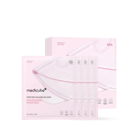 PDRN Pink Collagen Gel Mask 4EA_tati