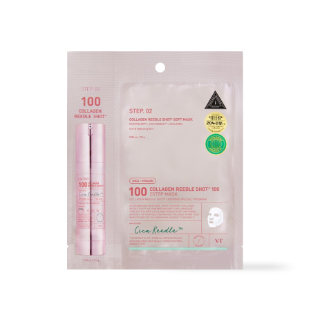 COLLAGEN Reedles Shot 100hL 2 STEP MASK