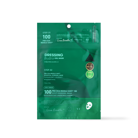 PRO CICA Reedle Shot 100 2STEP Hydrogel Mask 1ea