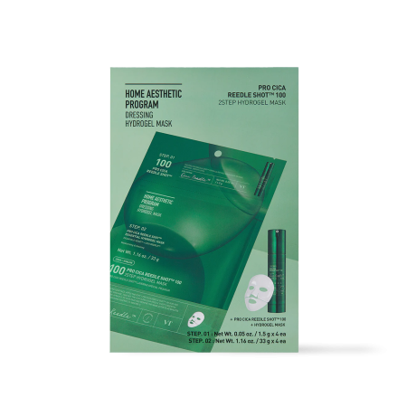 PRO CICA Reedle Shot 100 2STEP Hydrogel Mask - 2type