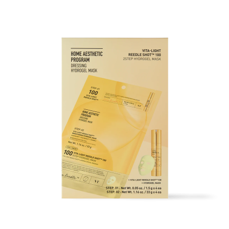 VITA-LIGHT Reedle Shot 100 2STEP Hydrogel Mask - 2type