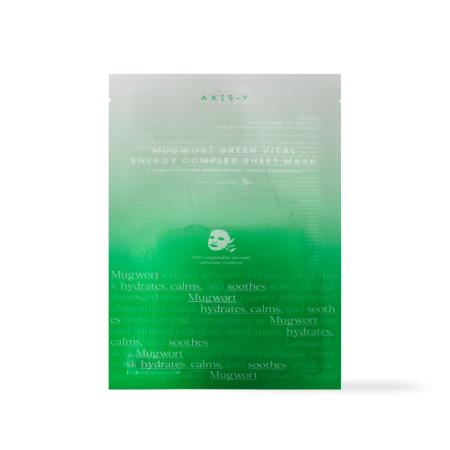 Mugwort Green Vital Energy Complex Sheet Mask 27ml