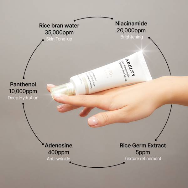 Rice Squalane Moisture Sun Serum 50ml - Image 7