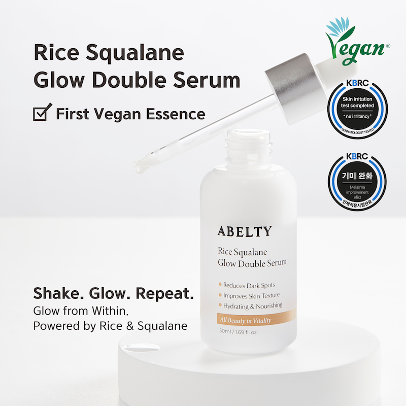 Rice Squalane Glow Double Serum 50ml - Image 3
